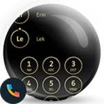 Logo of Theme Dialer Black Gold android Application 